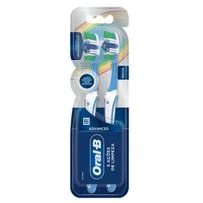 Escova Dental Oral-B Advanced 5 Ações De Limpeza Macia 2 Unidades