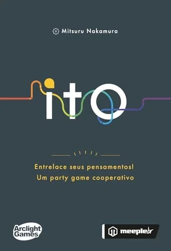 MeepleBR, Ito, Party Game Cooperativo, Jogo de Cartas Família, 2 a 8 jogadores