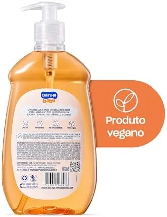 Sabonete Líquido Bebê Glicerina 400ml – Baruel Baby