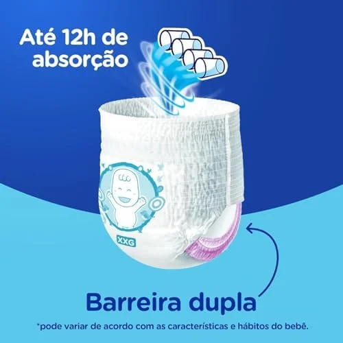 MamyPoko Fralda-Calça Superproteção M 34 Unidades