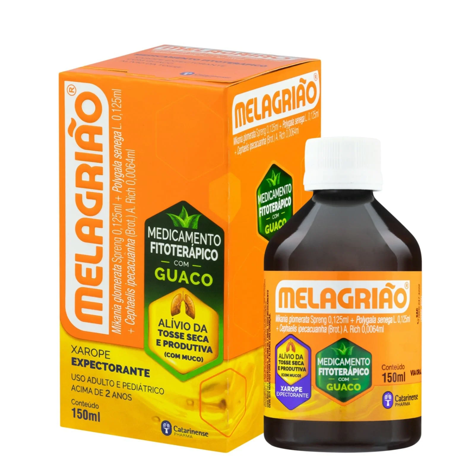Xarope Expectorante Melagrião Catarinense 150ml