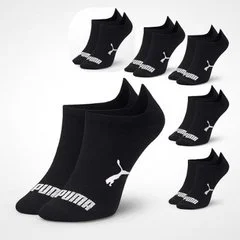 Kit 6 Pares Meias Invisível Puma Sapatilha Adulto Original