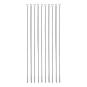 Abracadeira De Plastico 350x4 8mm Branco 50pcs // Sparta