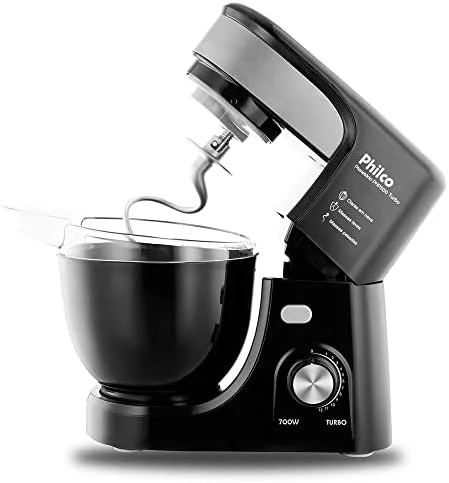 Batedeira Planetaria Philco Php500 Turbo - 127V - Preta
