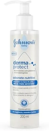 Sabonete Nutritivo Derma Protect JOHNSON'S® Baby 200mL