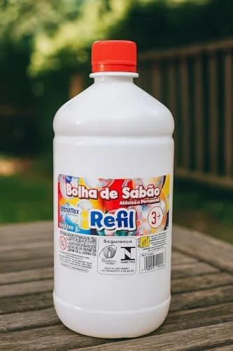 BrasilFlex | Refil de Bolhas de Sabão Atóxica | 1 Litro