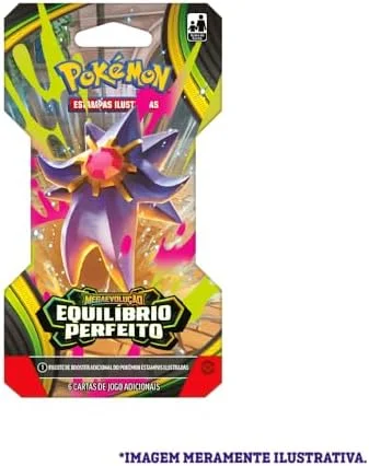 Pokémon TCG, Blister Unitário Pokémon ME03 Equilíbrio Perfeito