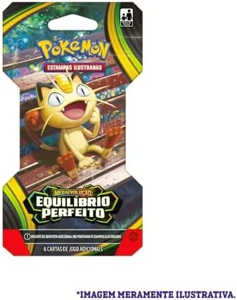 Pokémon TCG, Blister Unitário Pokémon ME03 Equilíbrio Perfeito