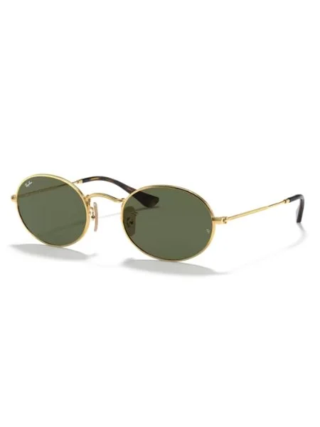 Oculos de Sol Ray-Ban Oval Metal Summer Capsule Polido Dourado-arista RB3547N 001 51
