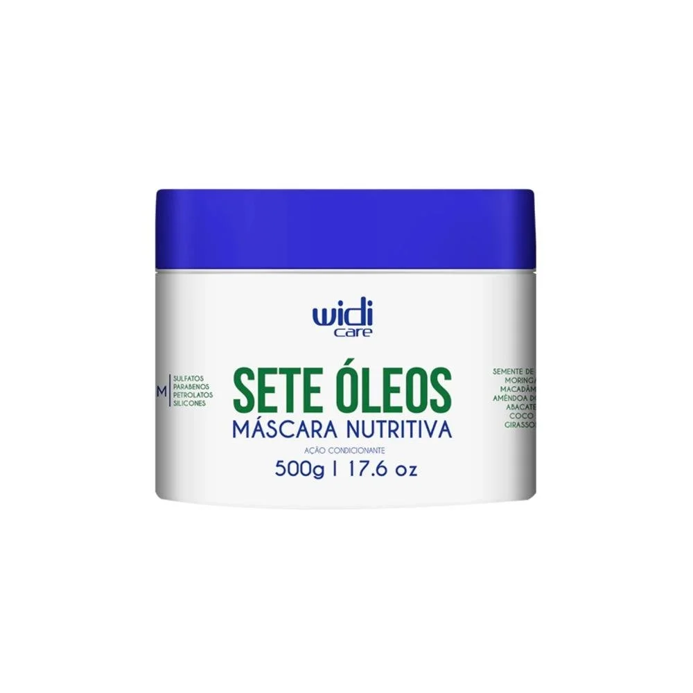 Máscara Widi Care Sete Óleos Nutrição Intensiva 500 g