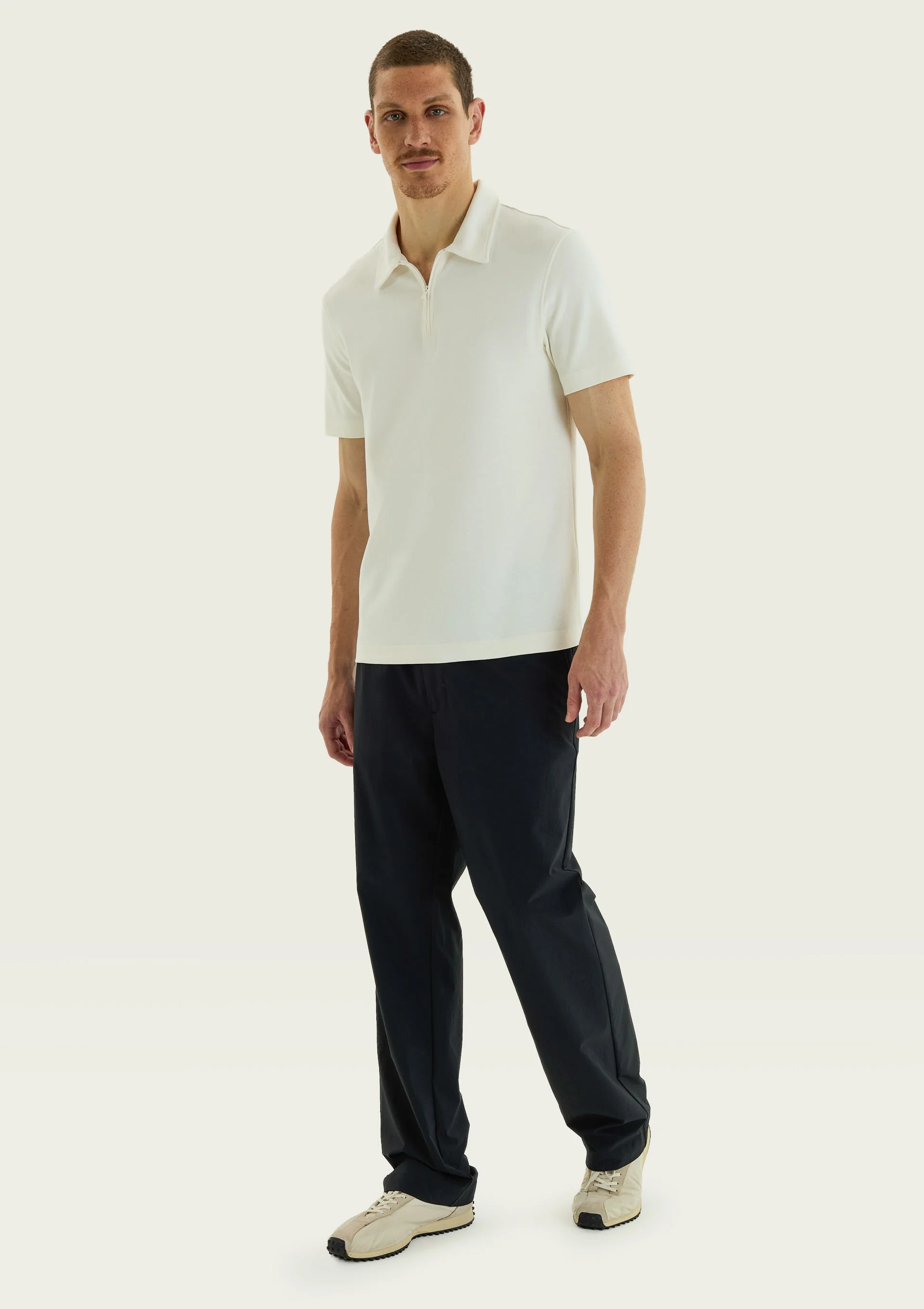 Calça Masculina Reta Tech - Preto