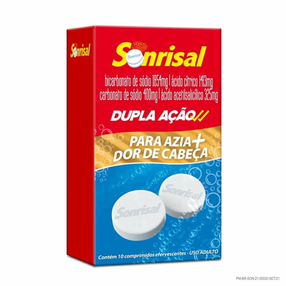 Sonrisal Tradicional 10 Comprimidos Efervecentes