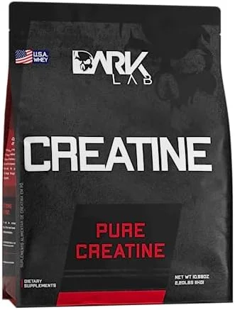 Creatina Pura 1kg Dark Lab Monohidratada 100% de Pureza, Sem Sabor