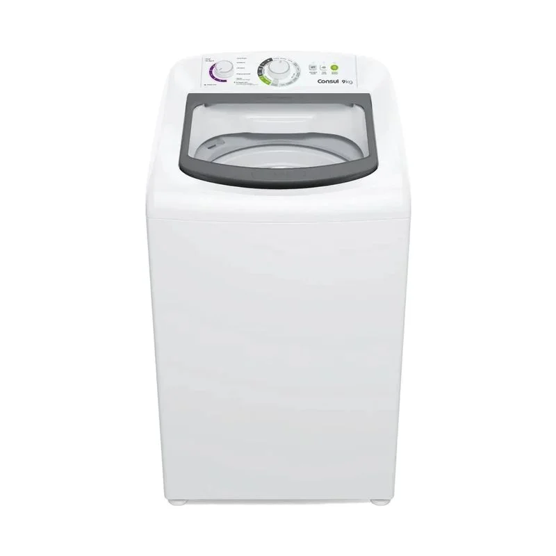Máquina de Lavar Consul 9Kg Branca com Dosagem Econômica e Ciclo Edredom - CWB09BB