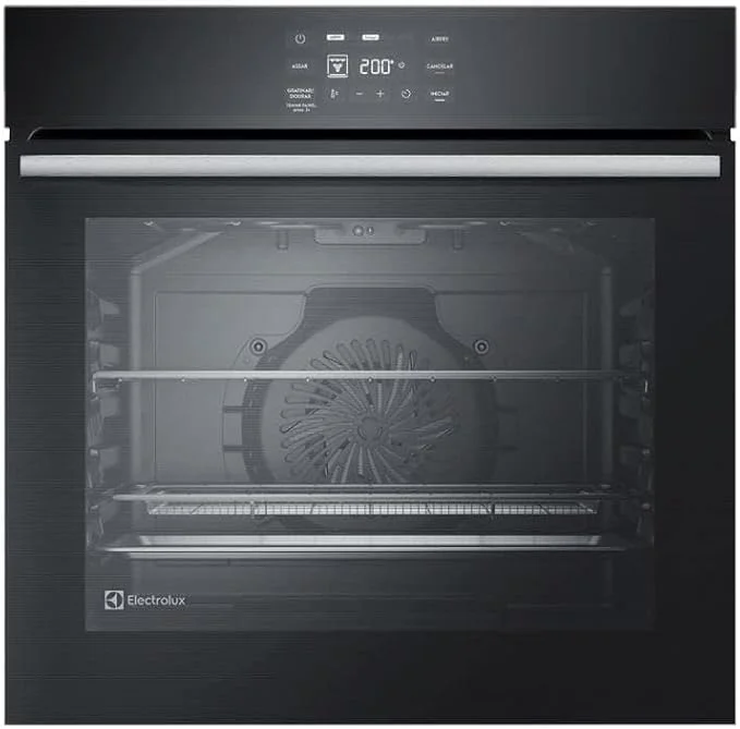 Forno de Embutir Elétrico Electrolux 80L Experience Air fryer, PerfectCook360 e Painel Touch (OE8EA)
