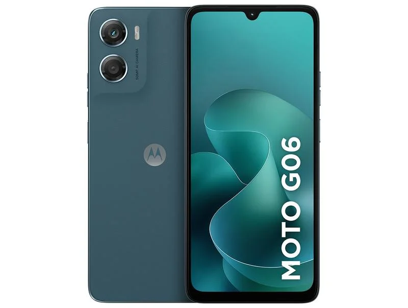 Smartphone Motorola Moto g06 128GB 4GB Ram Azul Marinho 6,9" Câm. 50MP + Selfie 8MP