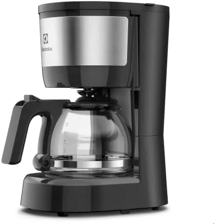 Cafeteira Elétrica Electrolux inox filtro permanente removivel corta pingos capacidade 600ml 15 xicaras função manter aquecido sistema ECM10 220v