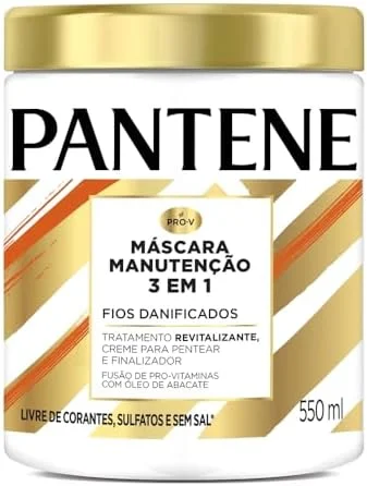 Pantene Pro-V Máscara Capilar 3 em 1 para Fios Danificados 550 ml