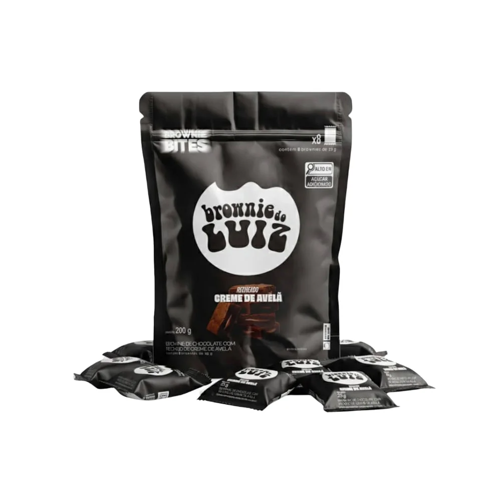 Brownie do Luiz recheio de Creme de Avelã 200g