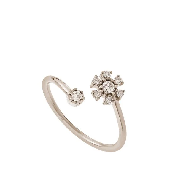 Pulseira de Ouro Nobre 18K com diamantes cognac - Flores - MyCollection HStern