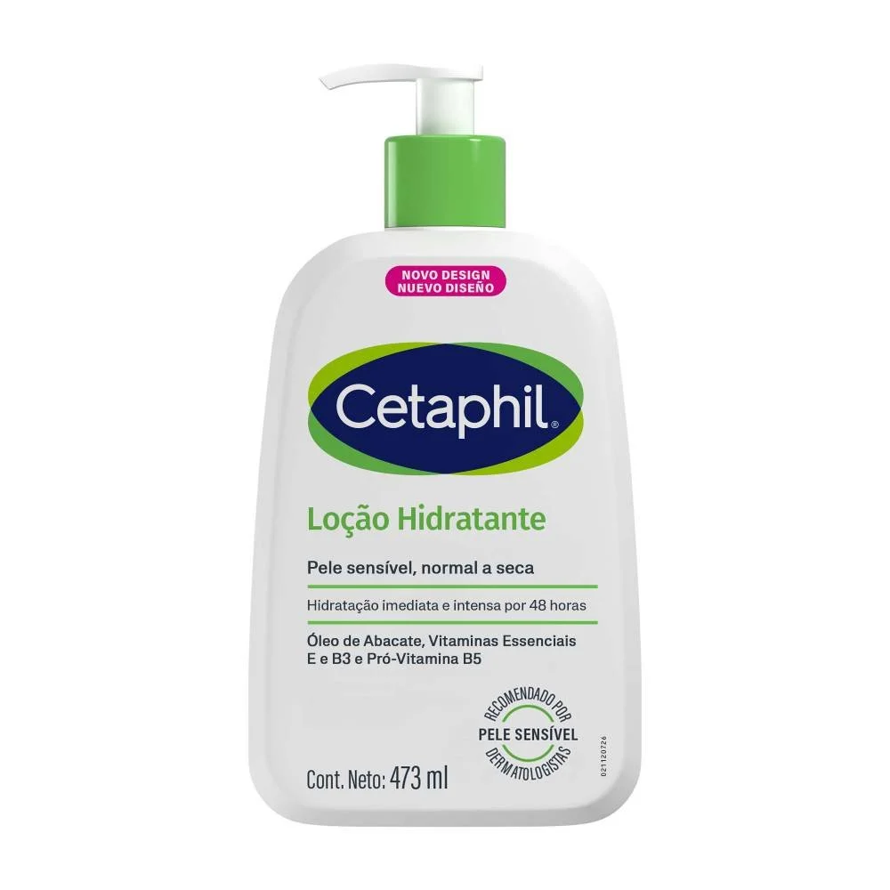 Loção Hidratante Cetaphil Pele Sensível, Normal a Seca 473ml