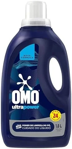 OMO Lava-Roupas Líquido Omo Ultra Power Frasco 1 8L