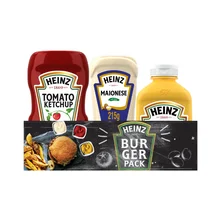 Kit Maionese, Catchup e Mostarda Heinz 867g