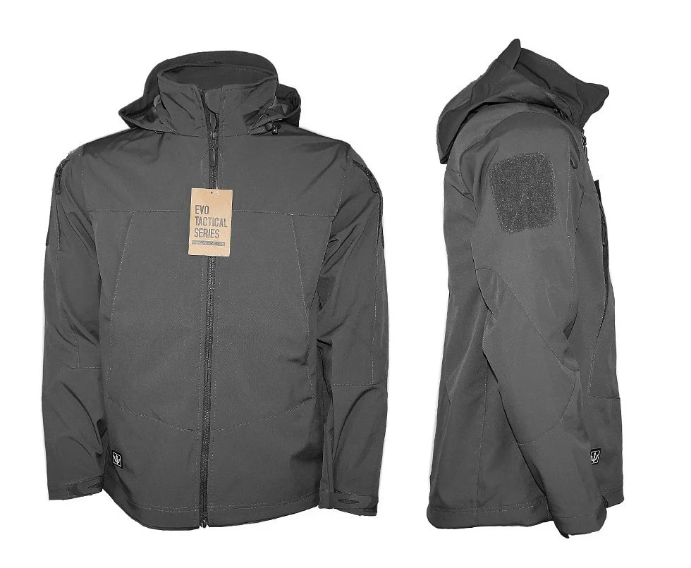 Jaqueta Softshell Impermeável Raptor 6 Bolsos TAN EVO