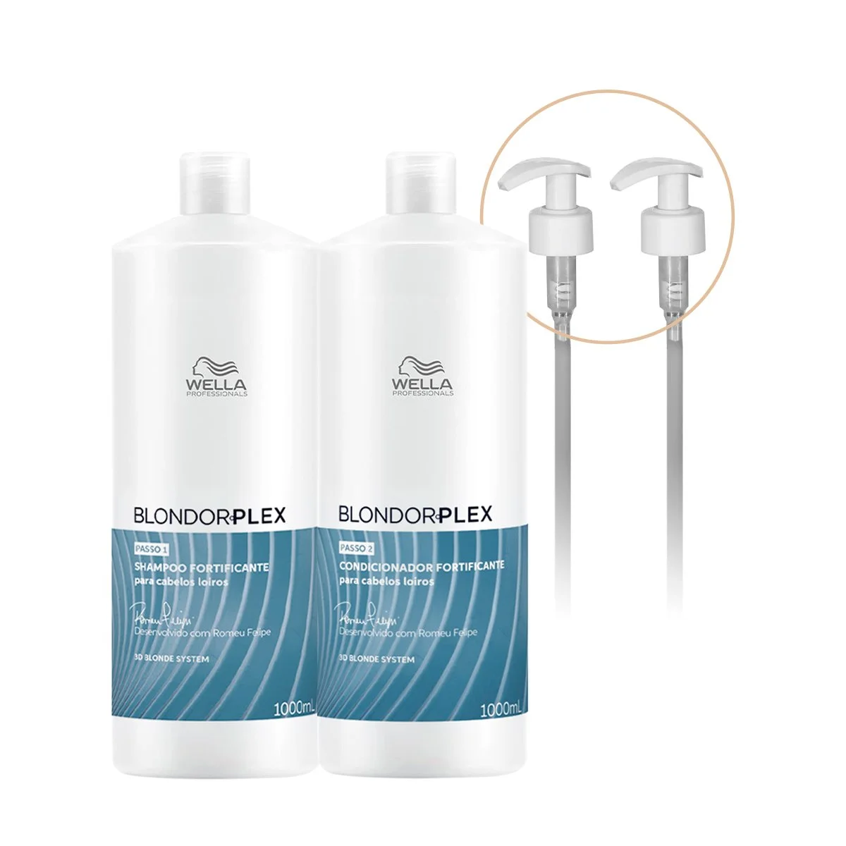 Kit Wella Professionals BlondorPlex - Forca Preservada (4 produtos)