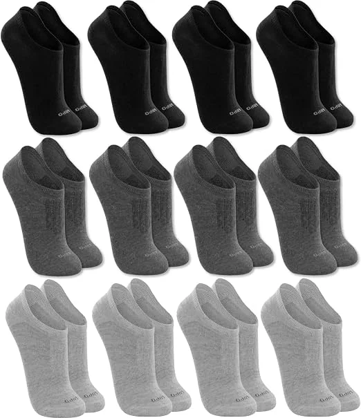 Kit 12 Pares Meia Lupo Sapatilha Soquete Invisível Original Unissex