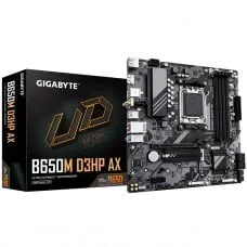 Placa Mãe Gigabyte B650M D3HP, Chipset B650, AMD AM5, MATX, DDR5