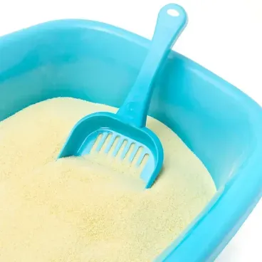 Areia Higiênica MyHug Biodegradável Milho e Mandioca Grânulos Finos 4 kg