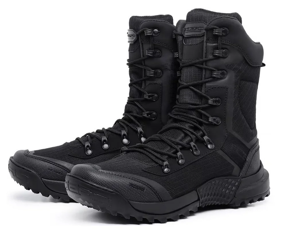 Bota Coturno Militar Acero Ripstop Ponto 50 Preto