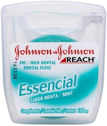 Johnson's Reach Fio Dental Essencial Menta, 100m