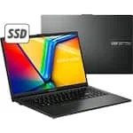 Notebook Asus Vivobook Go 15, AMD Ryzen 5, 8GB de Memória, Armazenamento 512GB SSD, Windows 11 Home, Preto, Tela de 15,6", E1504FA-NJ836W CX 1 UN
