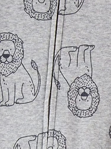 Macacão de dormir para bebês Pijama de algodão com pés justos Simple Joys by Carter'sMeninos