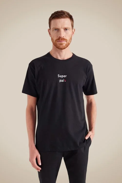 Camiseta Estampada Super Pai