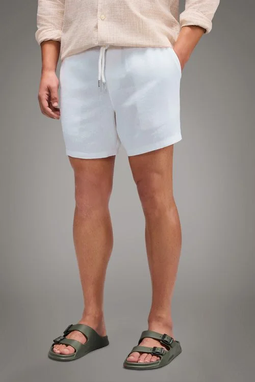 Short Casual Linho Plus