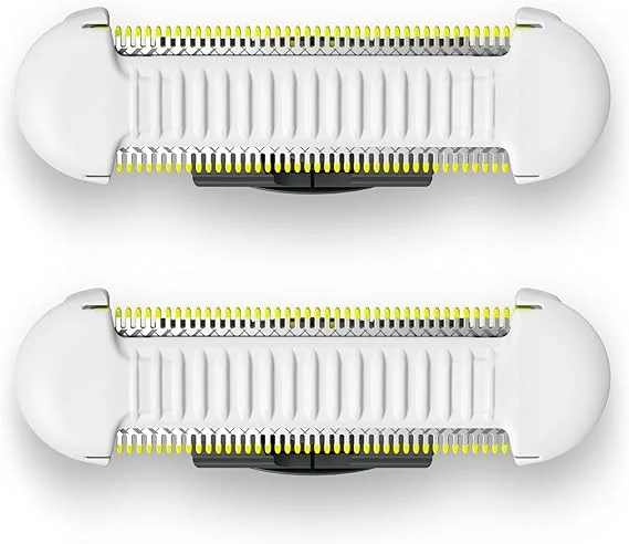 Lâmina de Reposição Philips OneBlade Skin Protect - para Aparador e Barbeador Elétrico OneBlade Intimo, pacote duplo, QP229/52