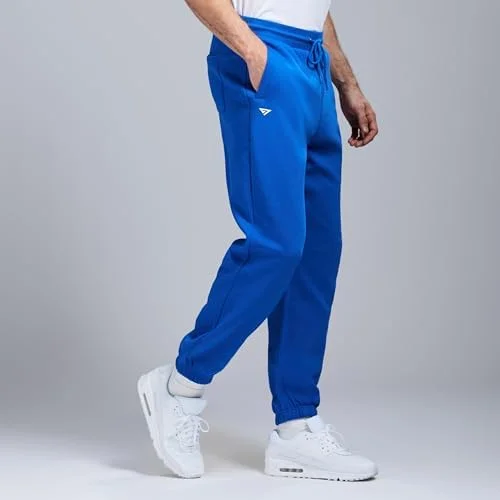 Game 7 Calça de moletom masculina X NBA oficialmente licenciada casual de lã com bolsos