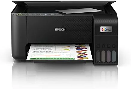 Epson EcoTank L3250 - Multifuncional, Tanque de Tinta Colorida, Wi-Fi Direct, USB, Bivolt, Preto