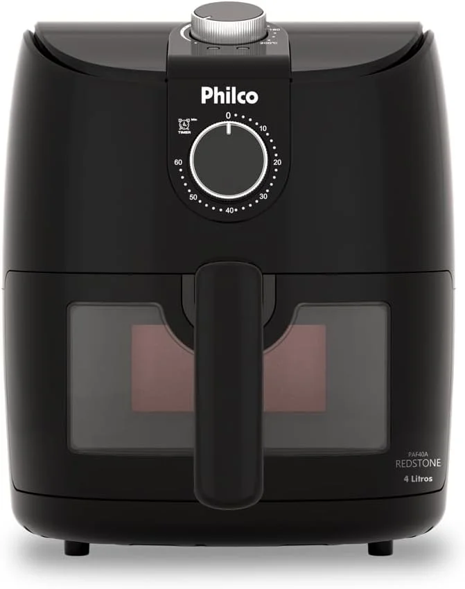 Air Fryer Philco 4L Revestimento Redstone 1500W PAF40A 220V