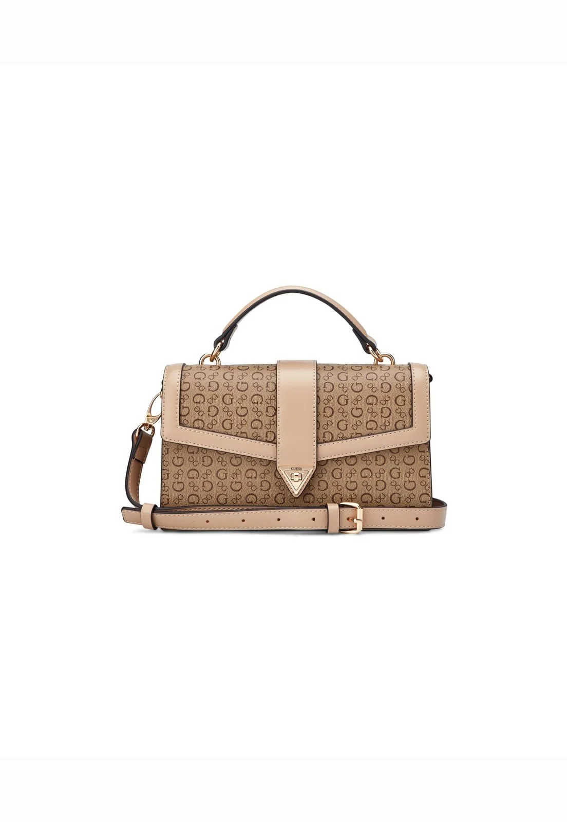Bolsa Rosetta Top Handle Caramelo