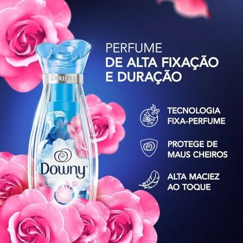 Downy Amaciante Concentrado Brisa de Verão 3L, Rende 12L, Perfume com Notas de Flores e Ar fresco