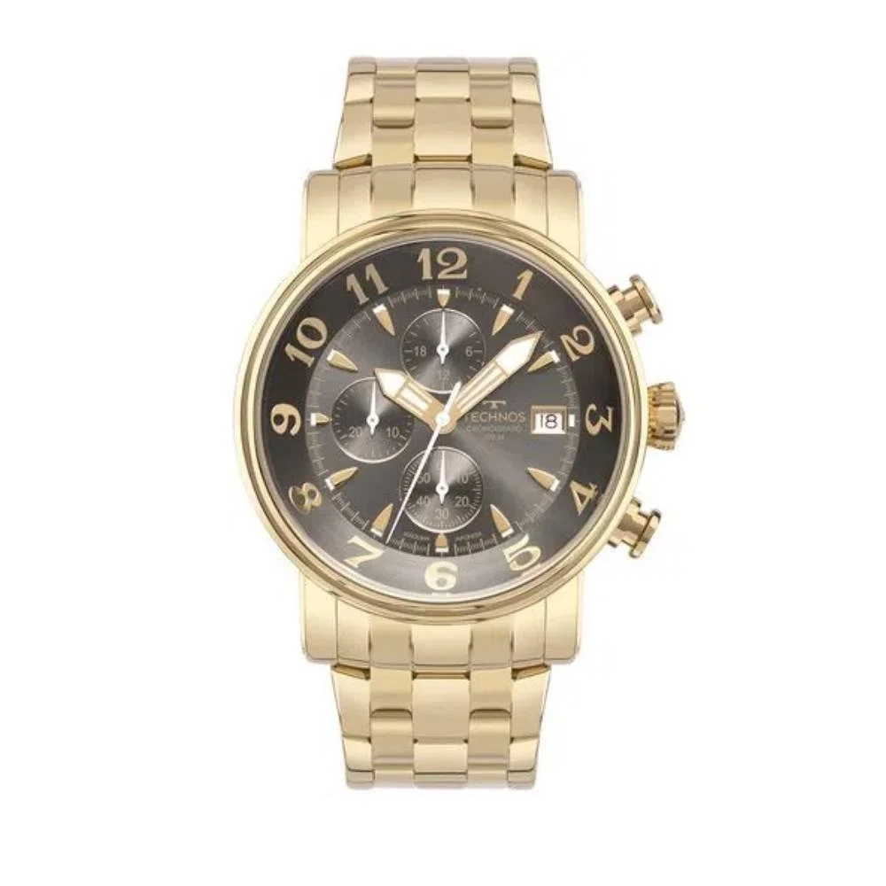 Relógio Masculino Technos Grandtech Dourado JS15ENA/1P