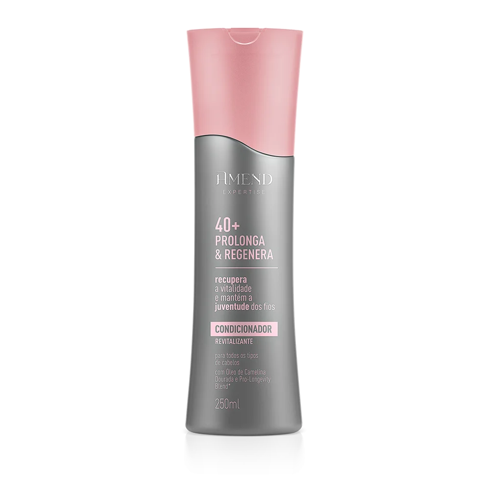 Condicionador Amend Expertise Prolonga e Regenera 40+ 250ml