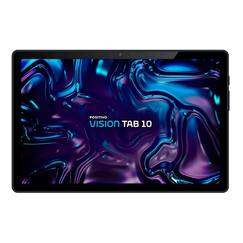 Tablet Positivo Vision Tab 10 4GB RAM 128GB – Octa-Core Android 13 Wi-Fi 4G – Tela 10,1" HD IPS Câmera 13MP e 5MP – Preto