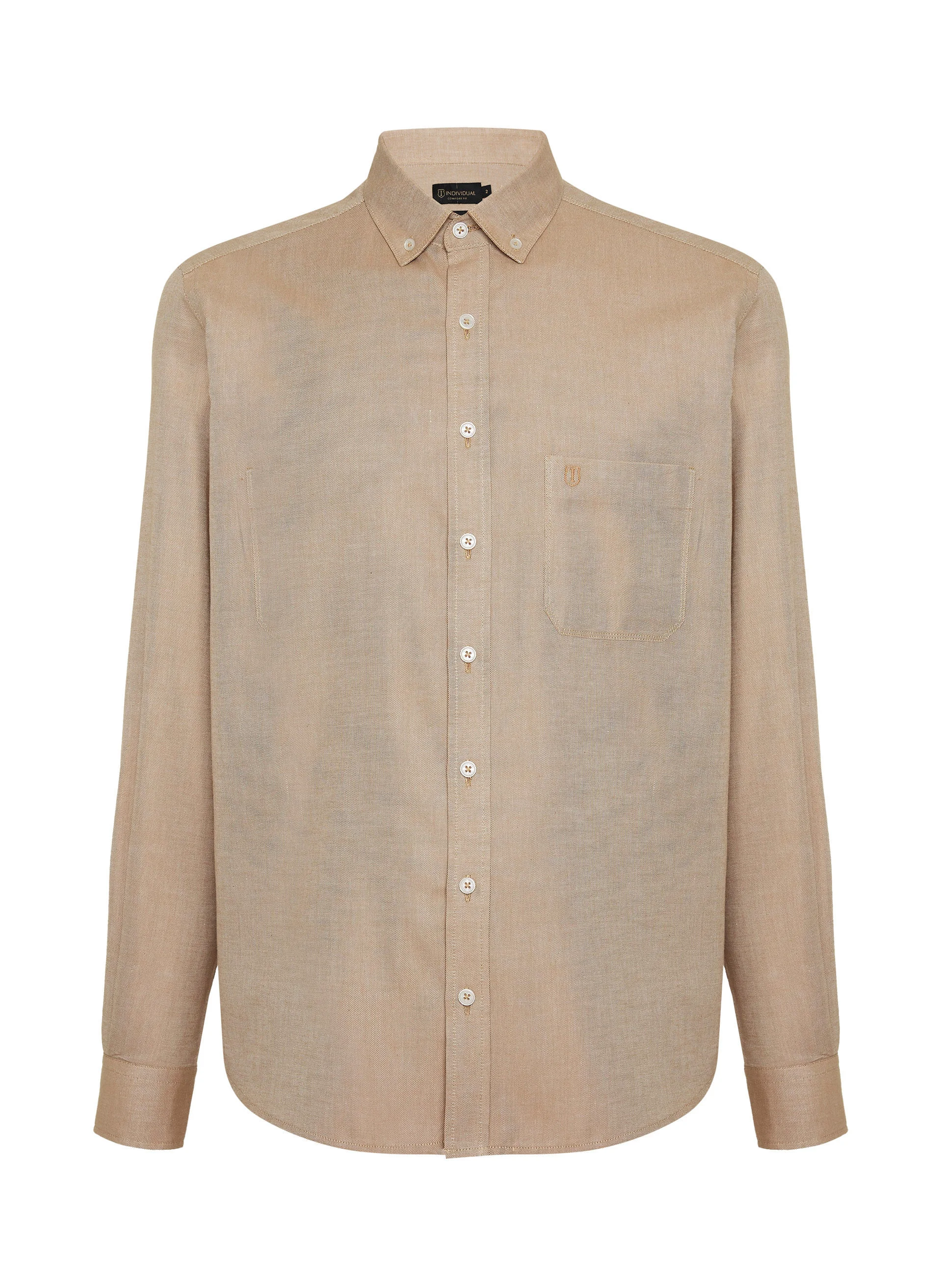 Camisa Comfort Fit Oxfordine Masculina Individual