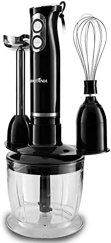 Mixer 3 em 1, 400W, 2 velocidades, Bmx400, Preto, 220v, Britânia