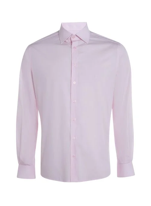 Camisa Slim Algodão Strech Masculina Individual